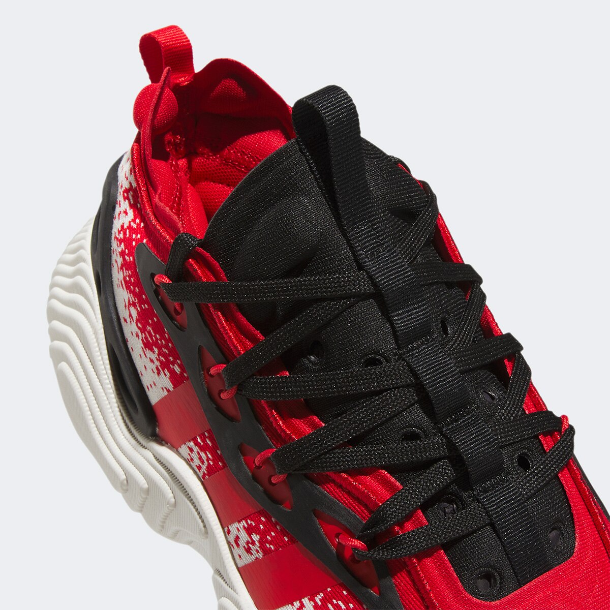 Tênis Adidas Trae Young 3 Unissex - Vermelho+Branco | Netshoes