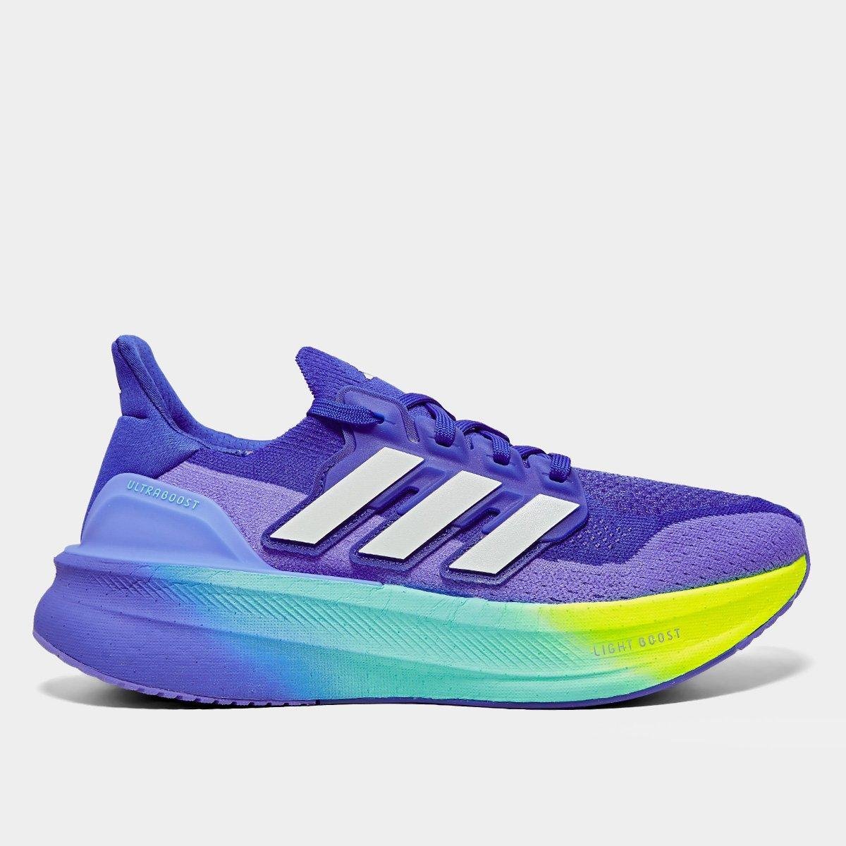 Tênis Adidas Ultraboost Masculino Azul+Verde Netshoes