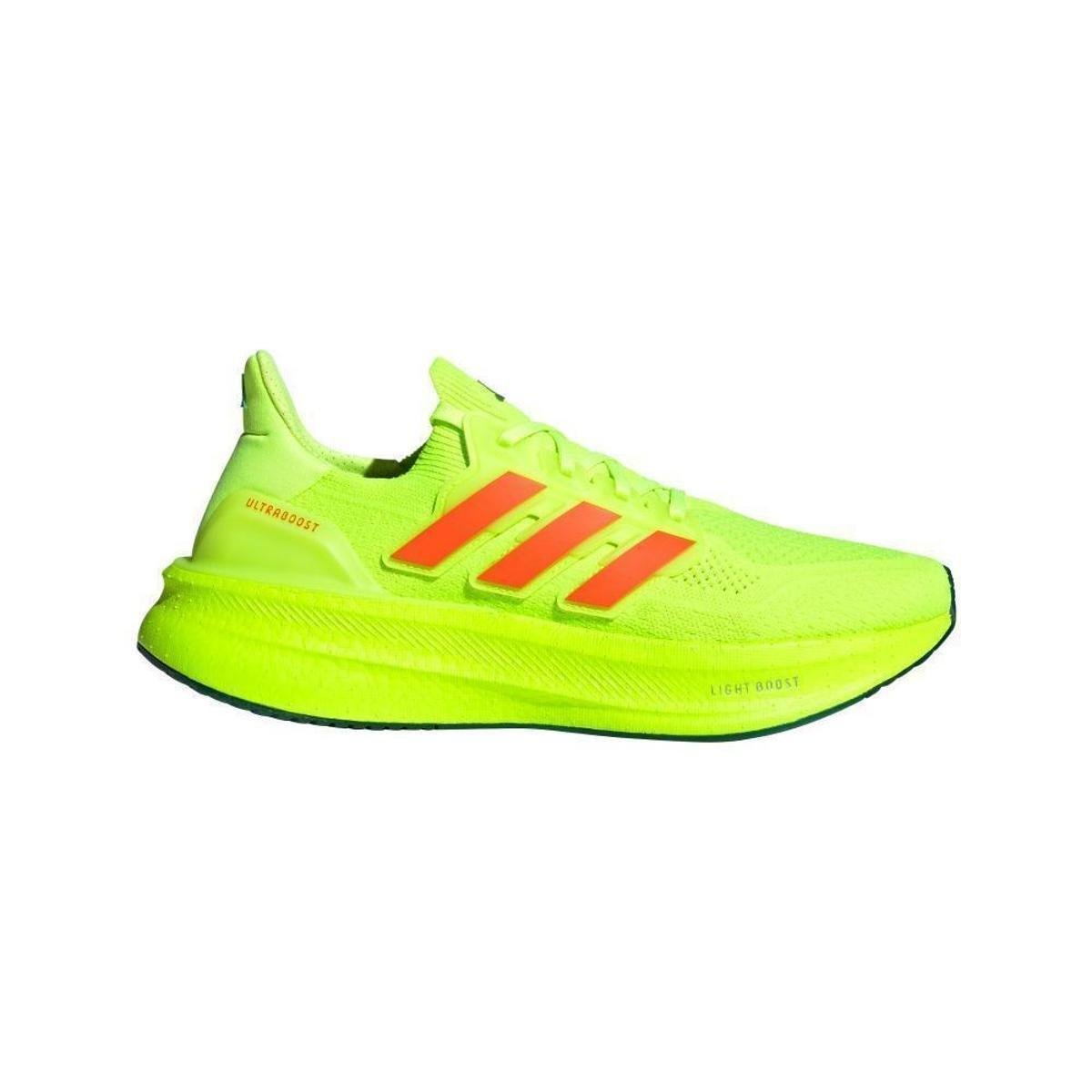 Tênis Adidas ULTRABOOST Masculino Verde Claro+Laranja Netshoes