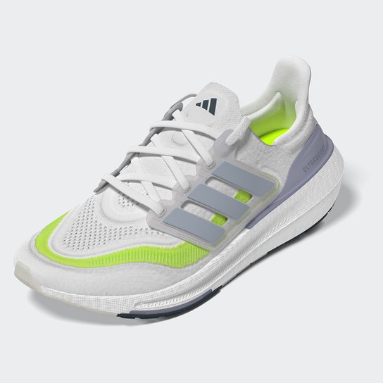 Tênis Adidas Ultraboost Light Feminino Branco+Verde Netshoes