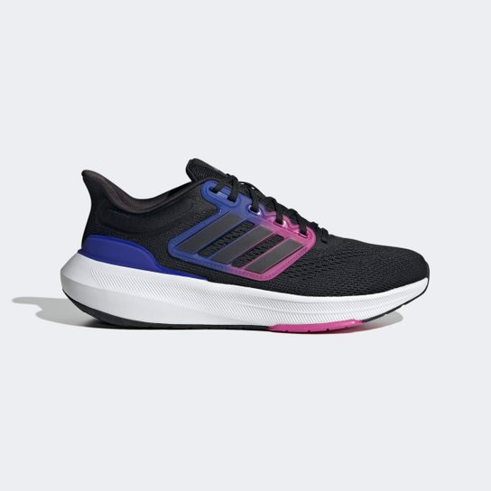Tênis Adidas Ultrabounce Run Masculino - Preto+Azul Menor preço em Tênis Adidas Ultrabounce Run Masculino - Preto+Azul