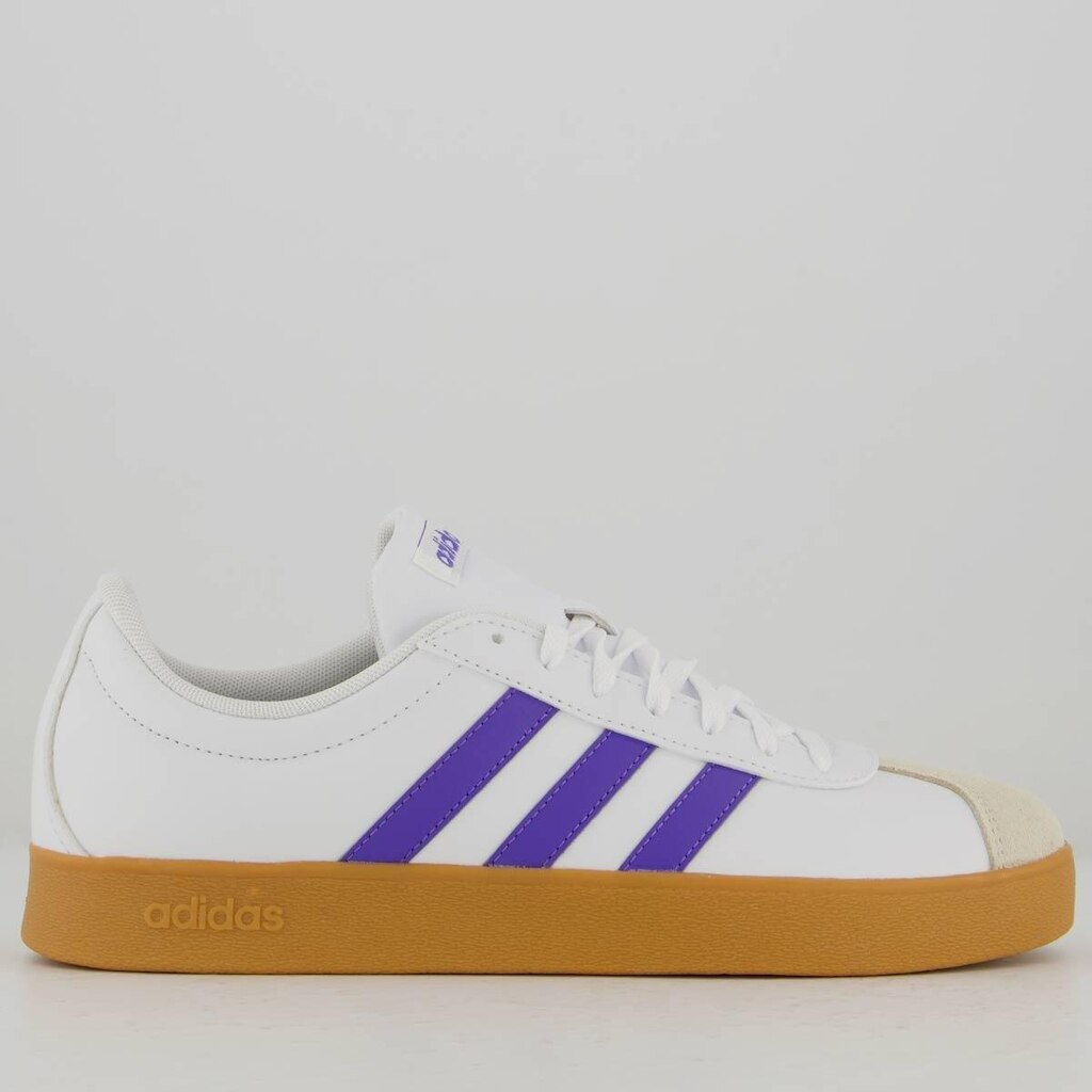 Tênis Adidas VL Court Base Branco e Azul