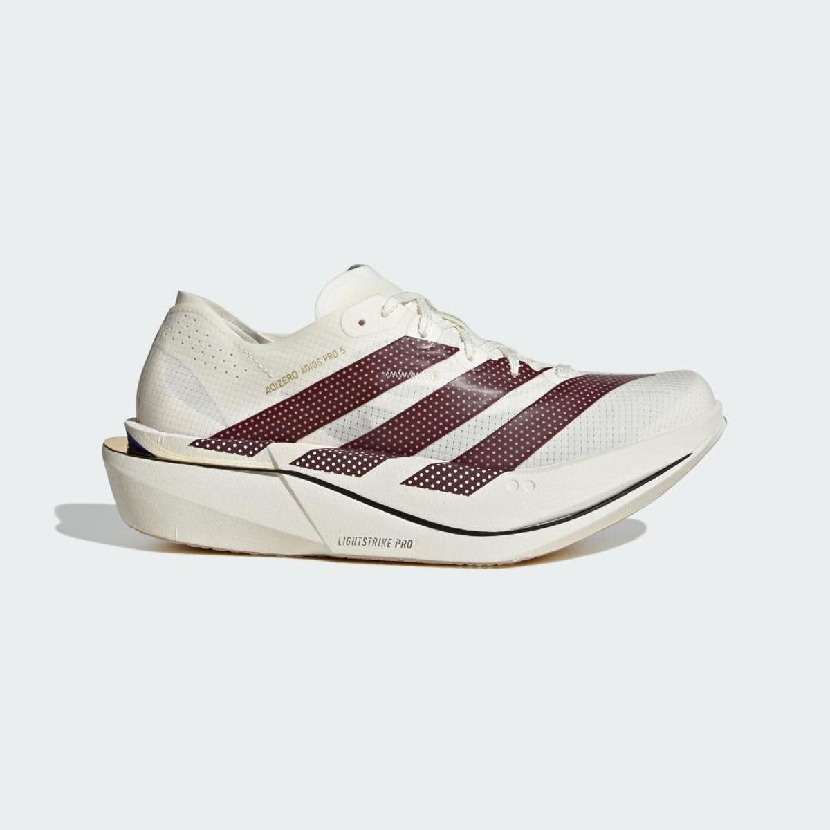 Tênis Adizero Adios Pro 5 adidas Feminino - Branco+Vermelho | Netshoes