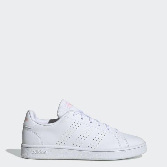 Tênis Advantage Base Preto Adidas - Branco