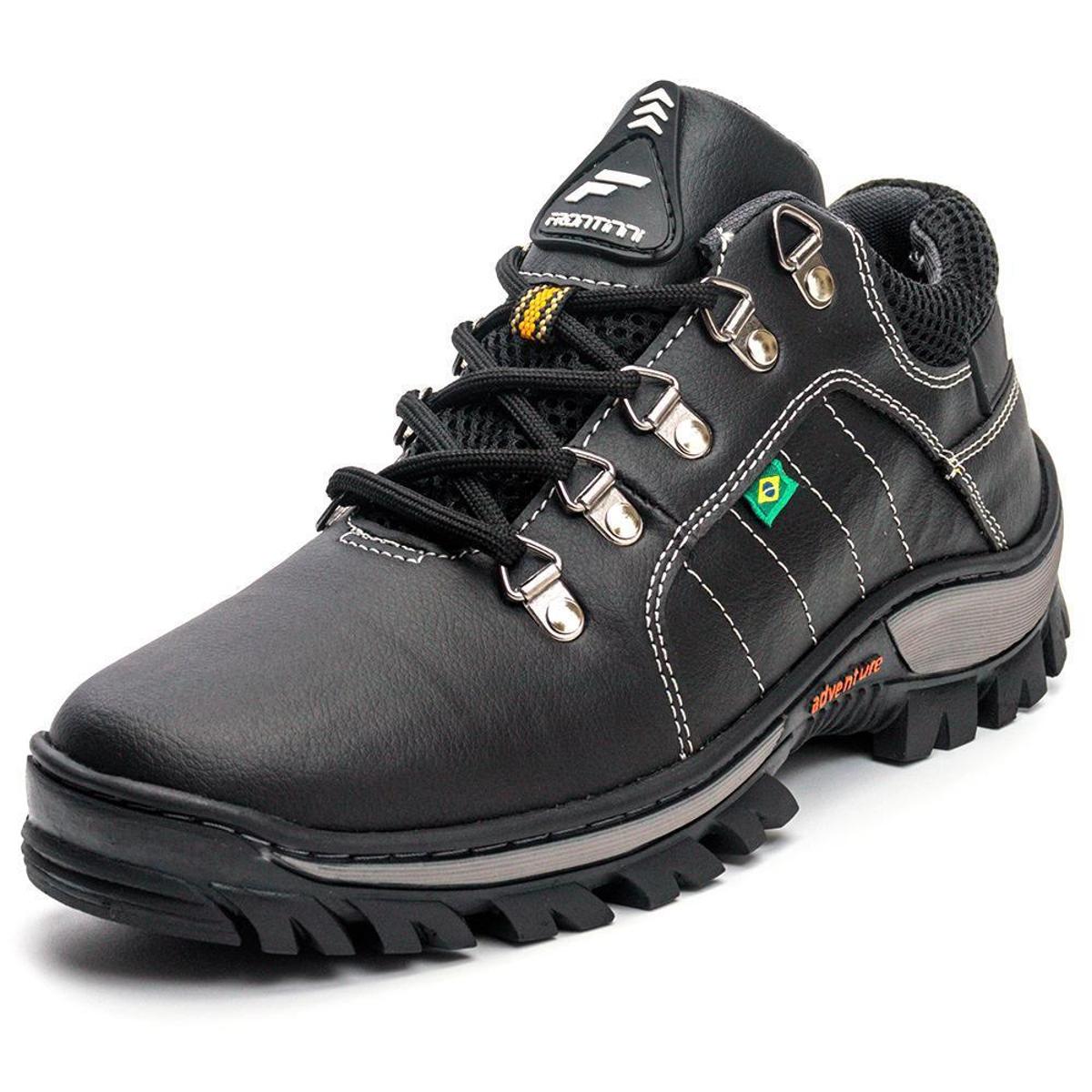 Tenis Adventure Bota Coturno Trilha Trabalho Macia e Confortável