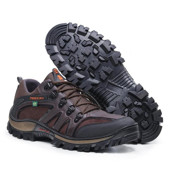 Tenis Adventure Masculino Confortável Cano Curto Palmilha Gel - Café é ruim? Tenis Adventure Masculino Confortável Cano Curto Palmilha Gel - Café é boa?