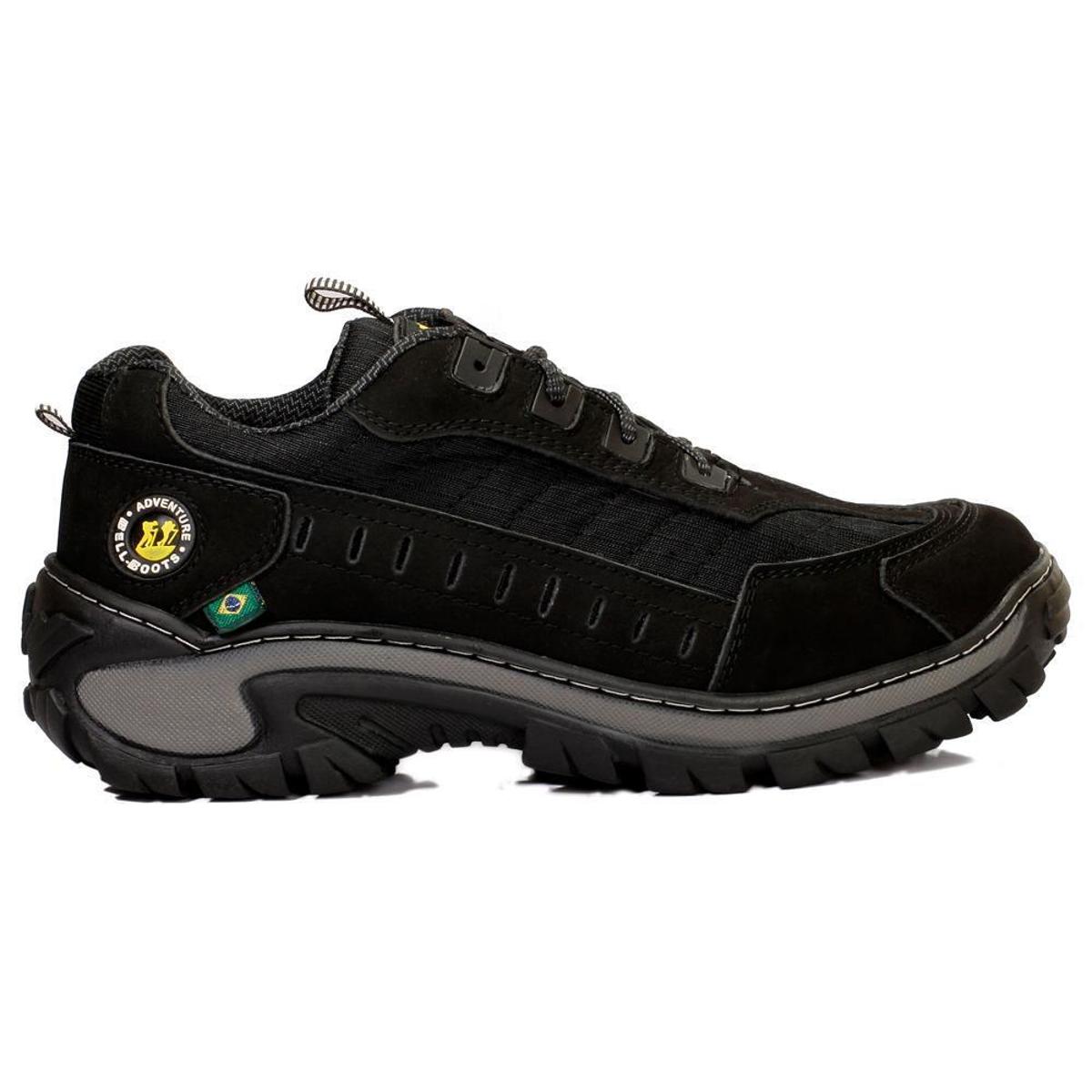 Tênis Adventure Masculino Couro Cadarço Treeking Resistente é ruim? Tênis Adventure Masculino Couro Cadarço Treeking Resistente é boa?