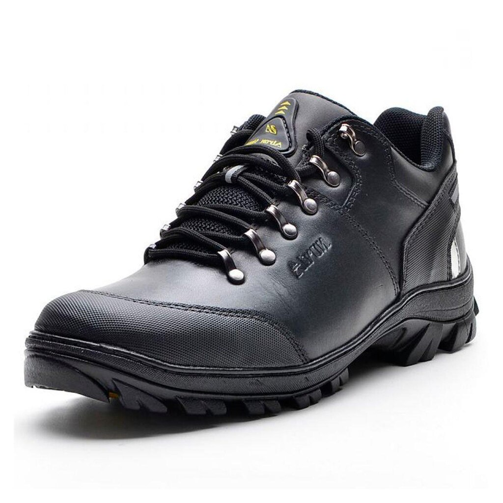 TENIS ADVENTURE TREKKING COURO 269 KM PRETO