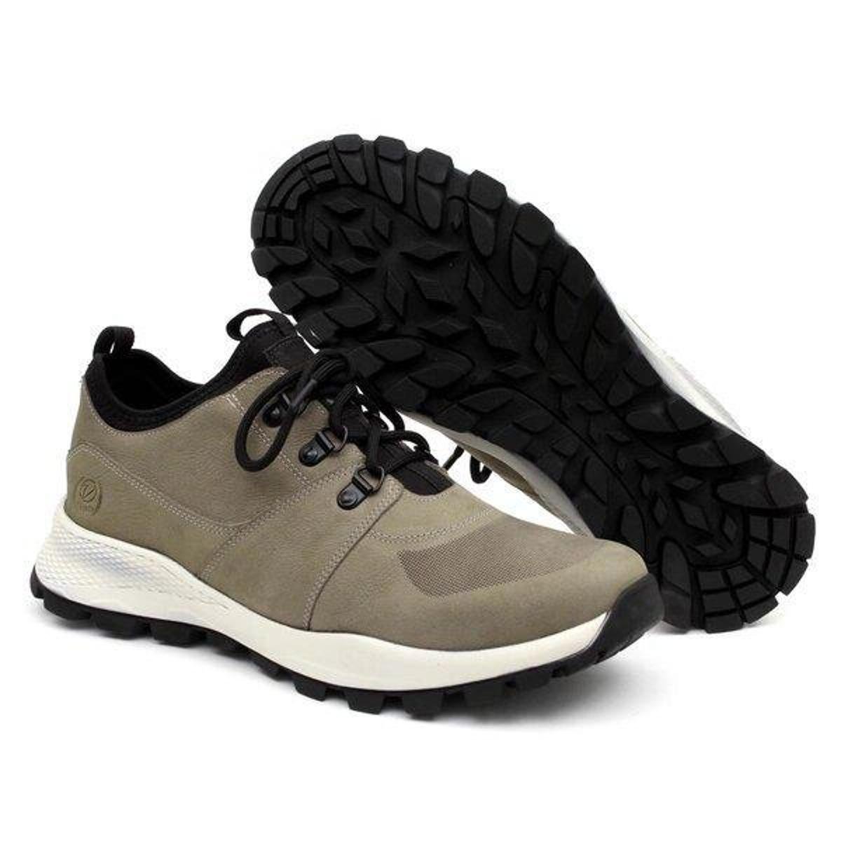 Tênis Adventure Trilha Aventura em Couro Legítimo e Neoprene Masculino Menor preço em Tênis Adventure Trilha Aventura em Couro Legítimo e Neoprene Masculino