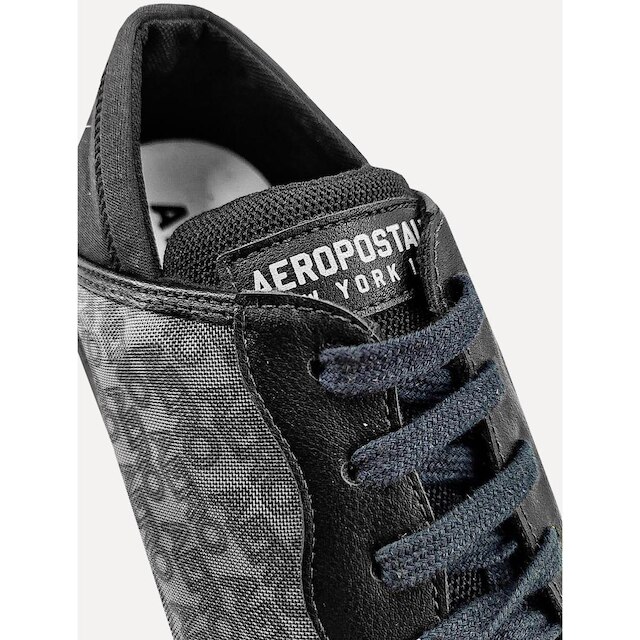 Tênis Aeropostale Masculino Casual Aero Pattern Preto