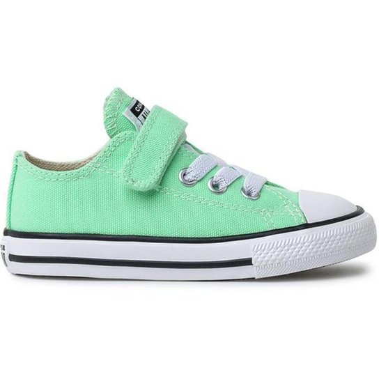 TENIS ALL STAR CHUCK TAYLOR INFANTIL Verde água Netshoes