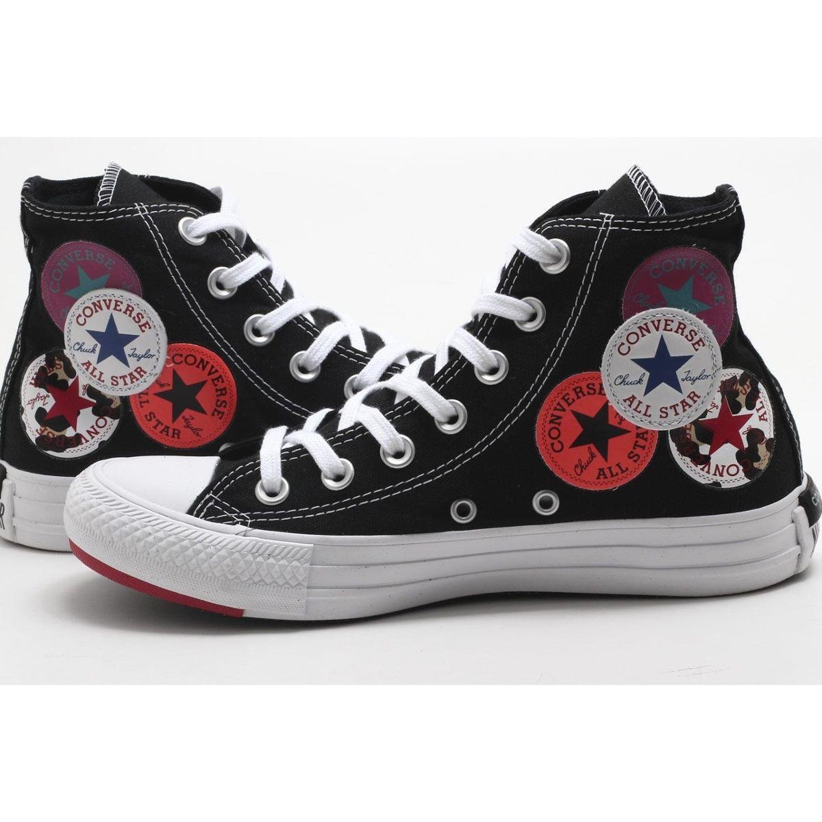 Tênis All Star Converse Chuck Taylor Cano Alto Feminino ...