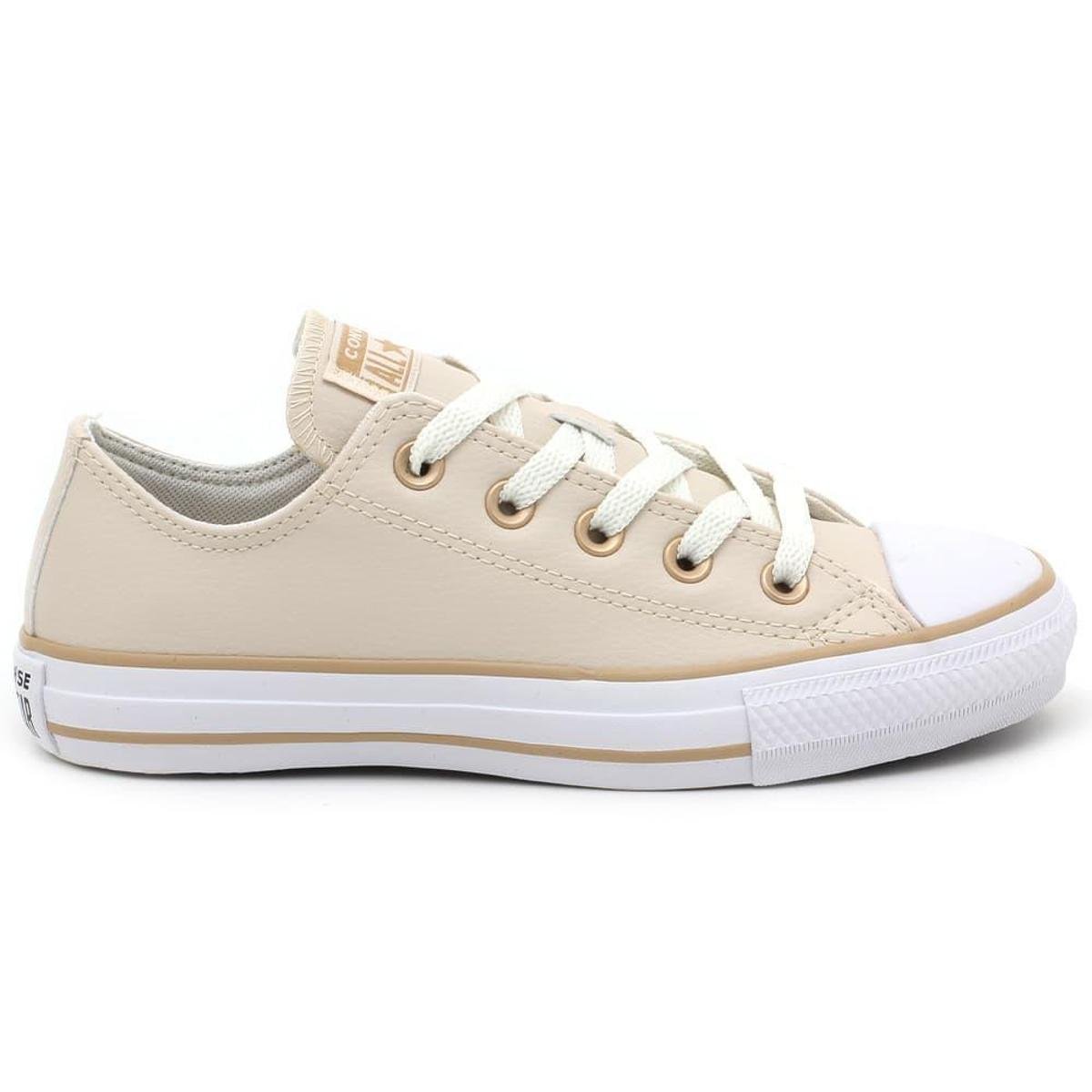 Tênis All Star Converse Chuck Taylor Sintético CT0450 Bege