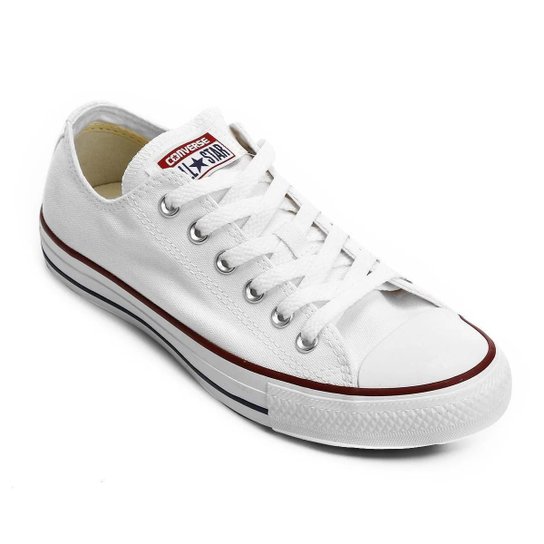 Tênis All Star Converse Chuck Taylor Unissex - Branco Menor preço em Tênis All Star Converse Chuck Taylor Unissex - Branco
