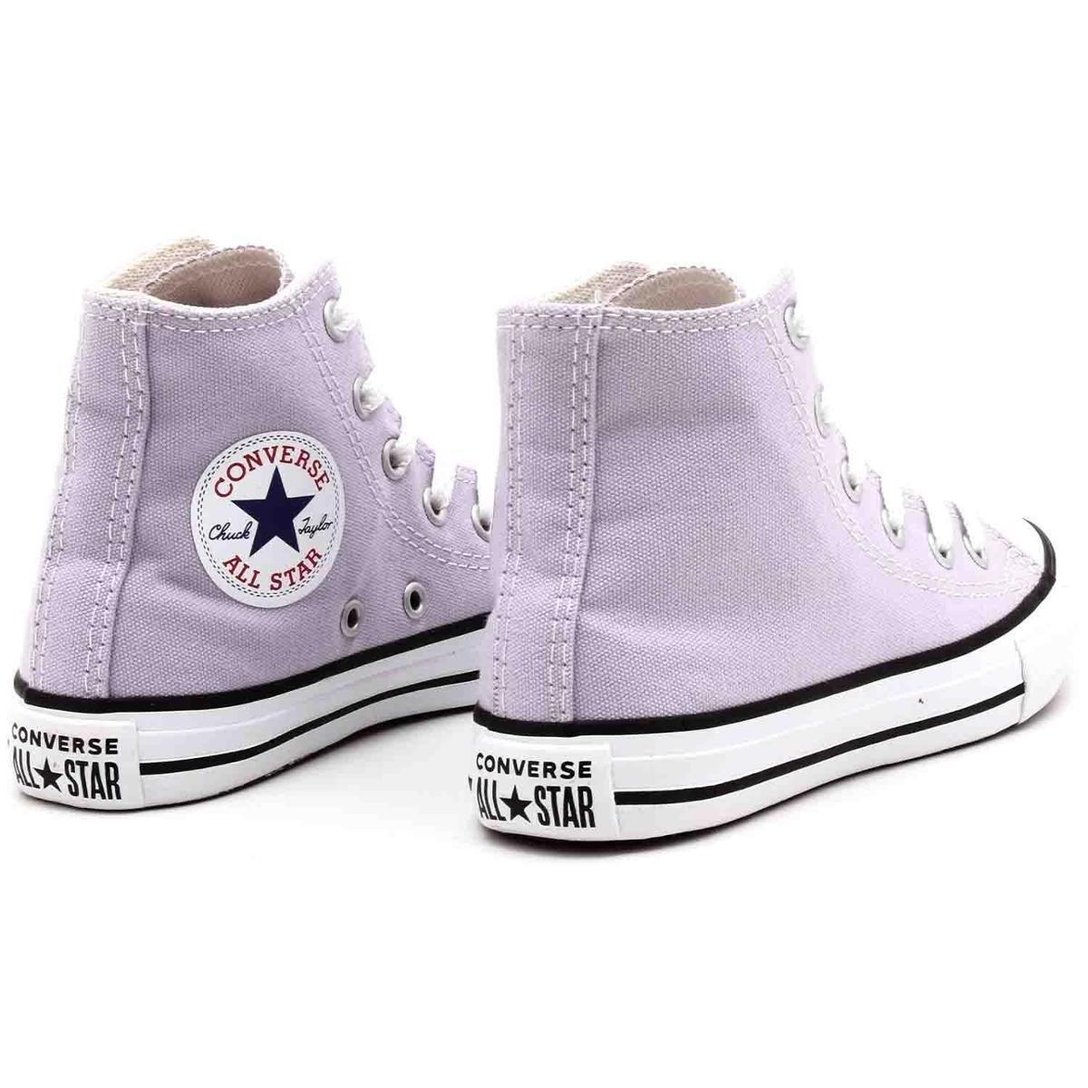 Tênis All Star Converse Kids Chuck Taylor Hi Infantil CK0428 Lilás