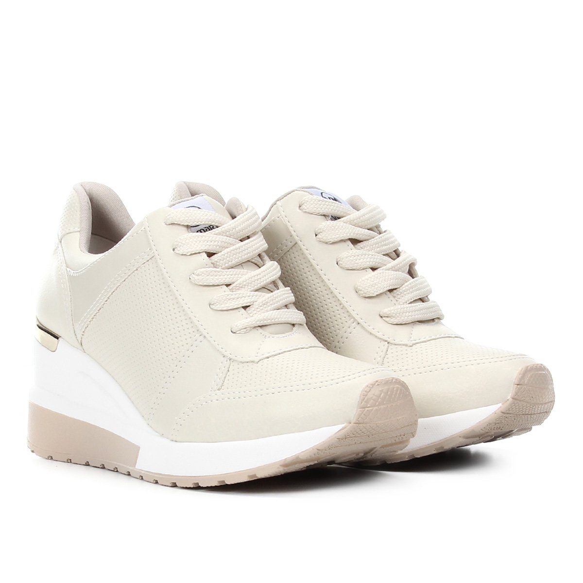 Tênis Anabela Via Marte Feminino - Dourado | Netshoes