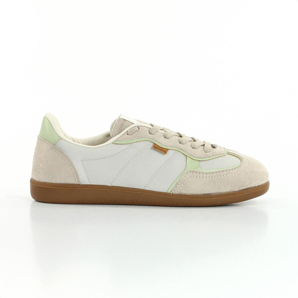 Tênis Anacapri A'25 Cinza e Verde - Feminino