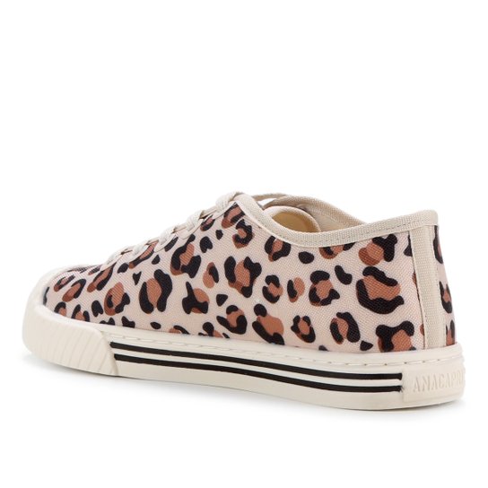 Tênis Anacapri Animal Print Alê Feminino - Onça