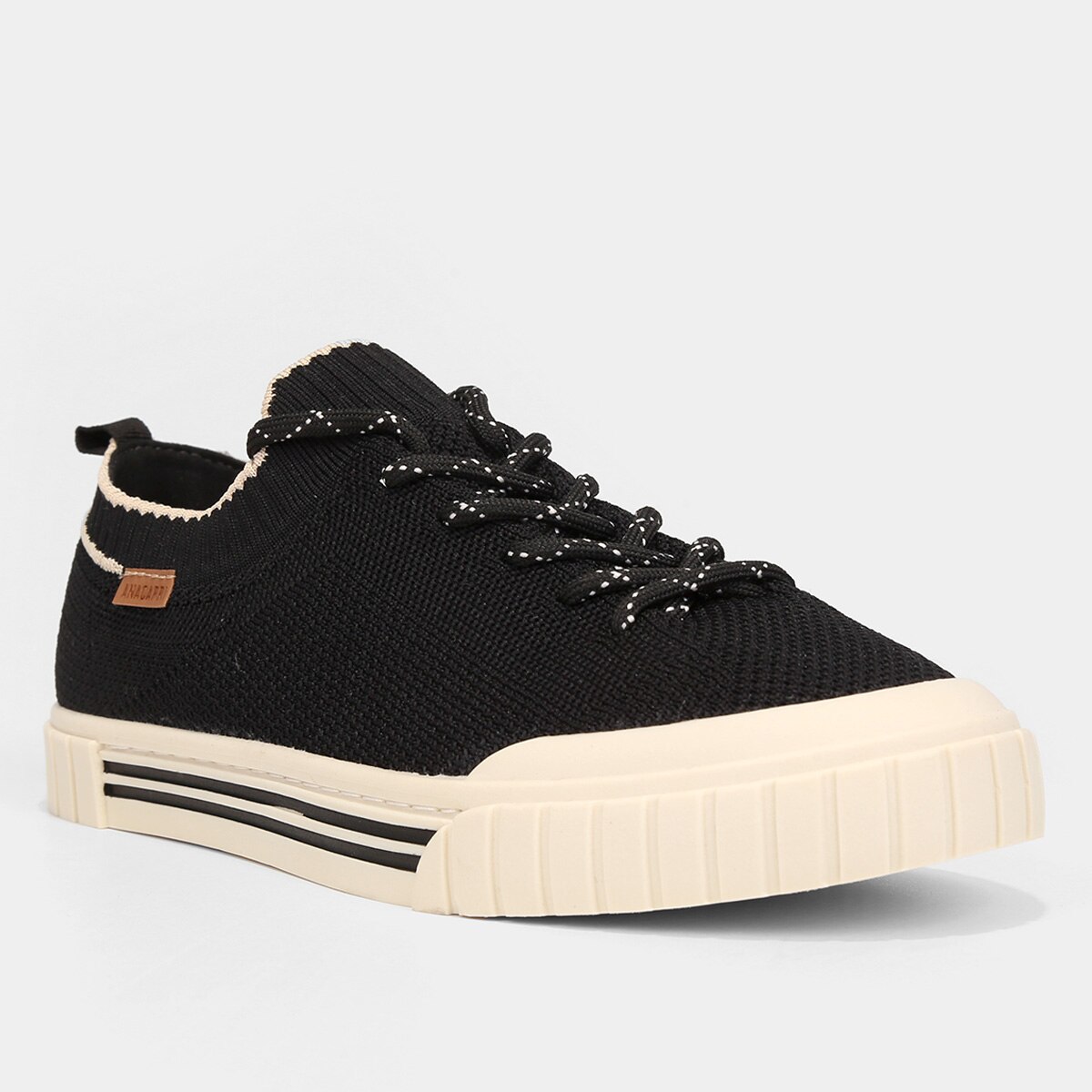 Tênis Anacapri Casual Feminino - Preto | Netshoes