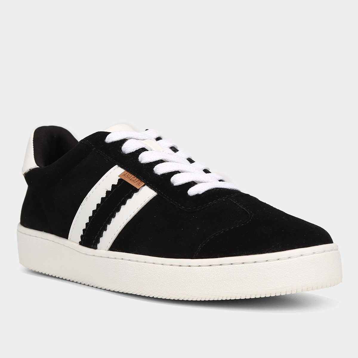 Tênis Anacapri Casual Feminino Preto+Branco Netshoes