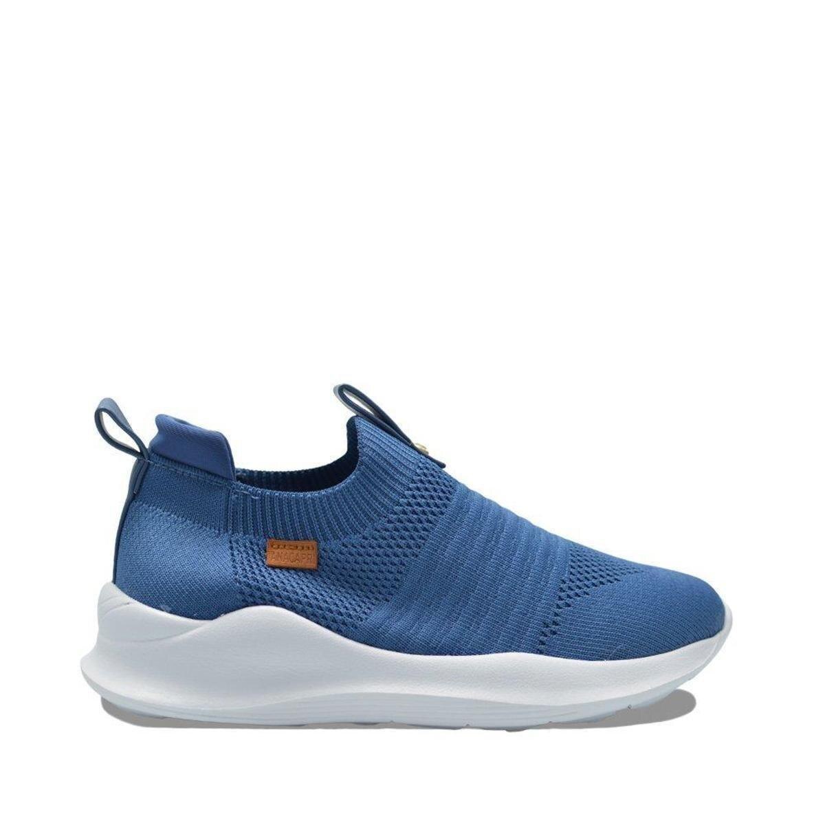 Tenis Anacapri slip on sem cordão azul - Jeans | Netshoes
