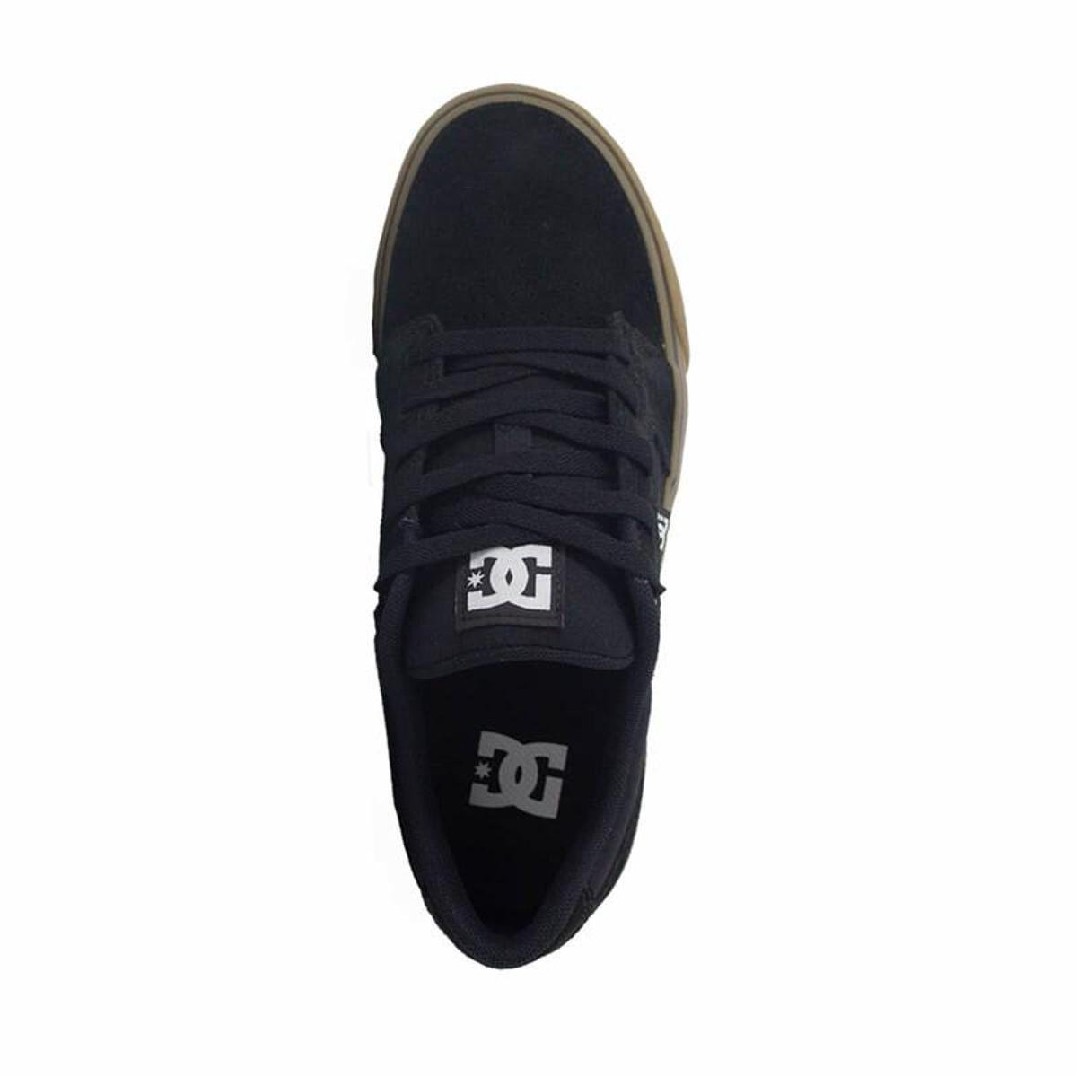 Tênis Anvil LA DC Shoes - Preto+Caramelo | Netshoes