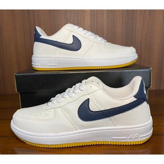 Tênis Ar Force Branco/Azul Brazul/Azul 39 - Main Image