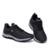 Tênis Asc Nylon Caminhada Academia Corridas Leves - Preto+Cinza