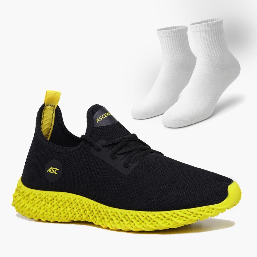 Tênis Ascension Enerzy com Meia Cano Médio Conforto, Estilo e Desempenho para Treinos e Caminhas