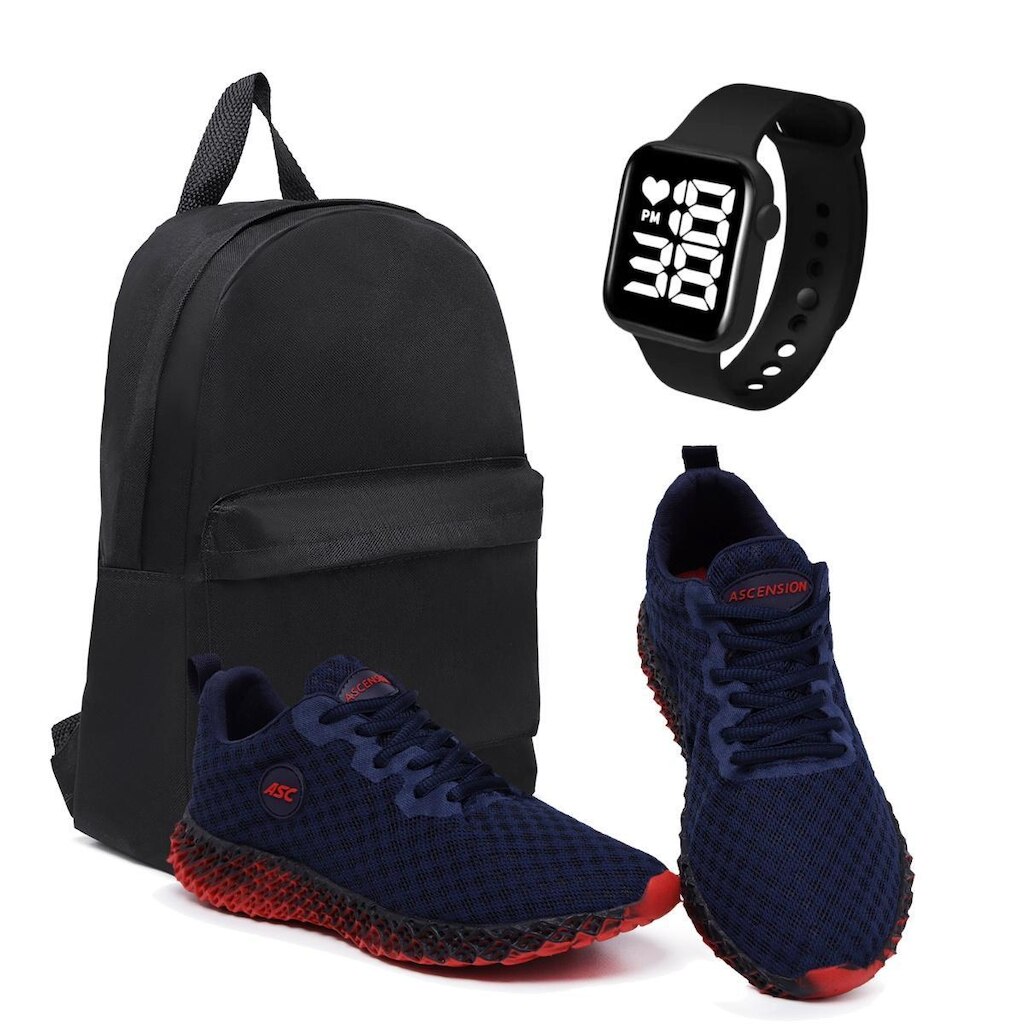 Tênis Ascension Ghost 2 + Mochila + Relogio Quadrado