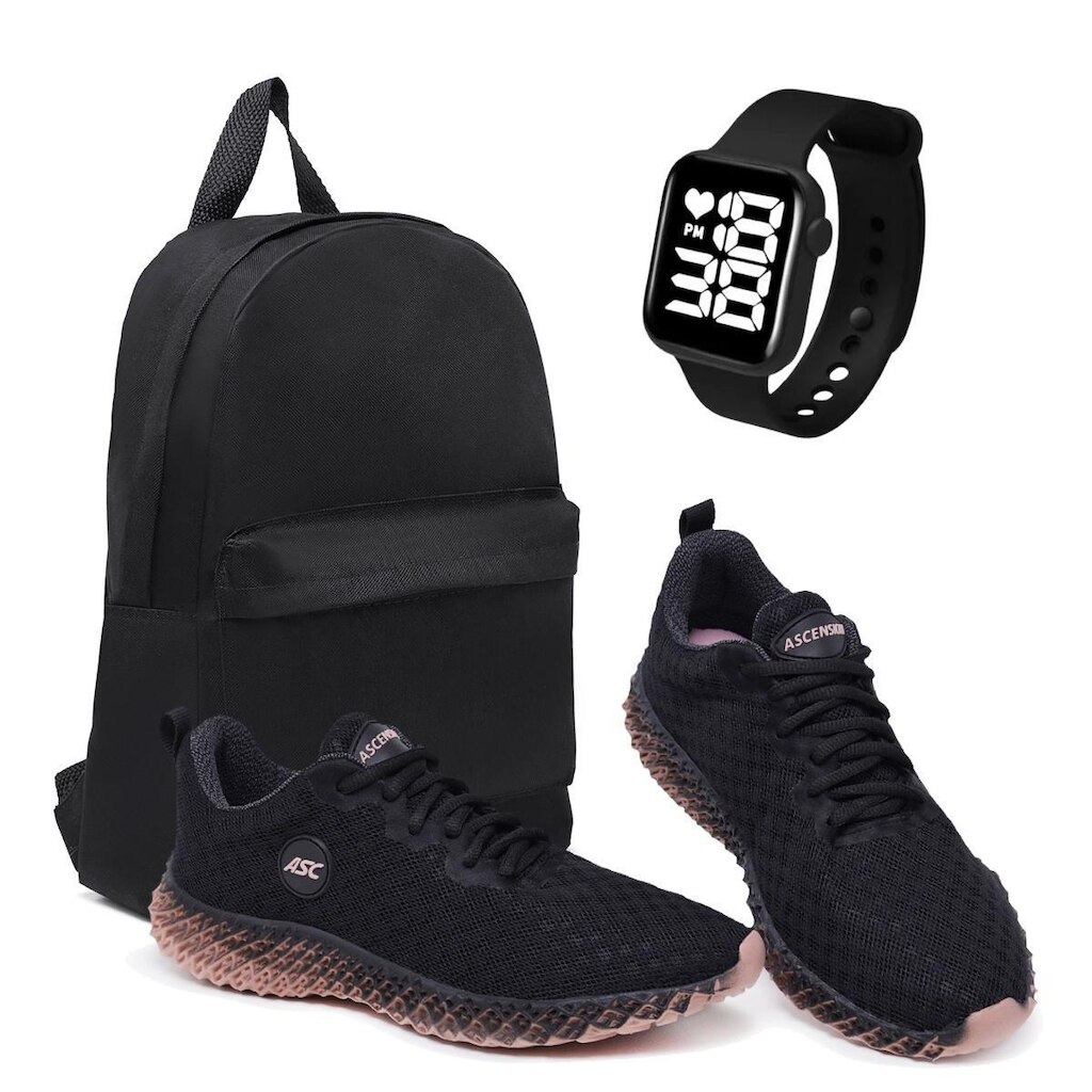 Tênis Ascension Ghost 2 + Mochila + Relógio Quadrado