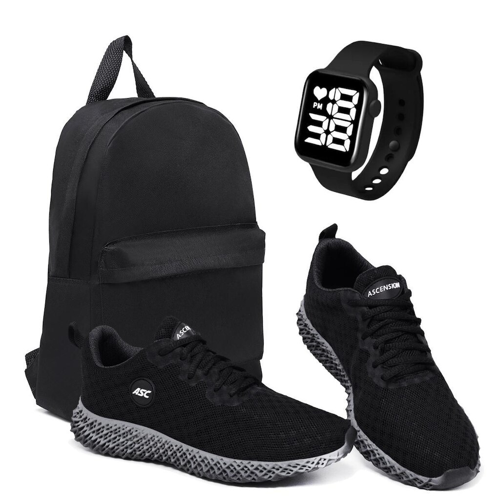 Tênis Ascension Ghost 2 + Mochila + Relogio Quadrado