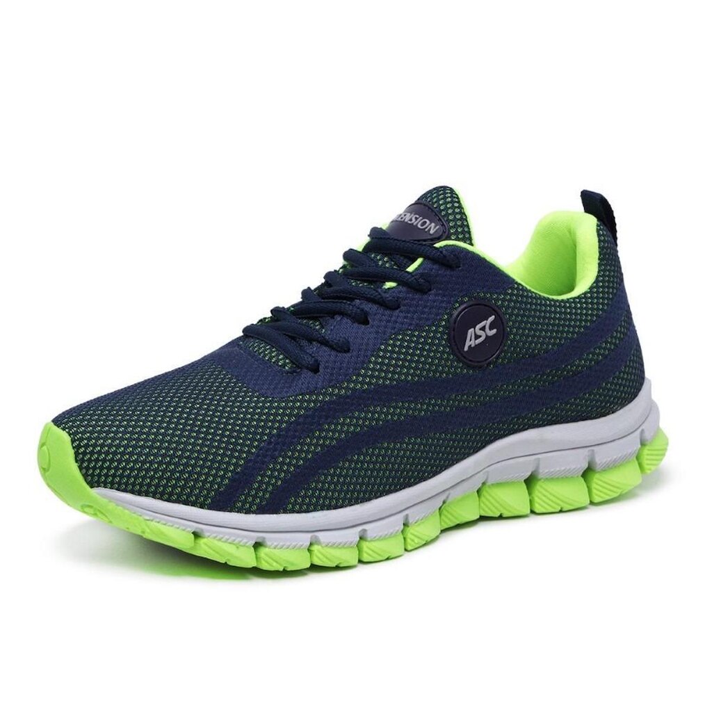 Tenis Ascension Tamanho Especial Caminhada Com Cadarço Otima Qualidade Solado Microexpandido