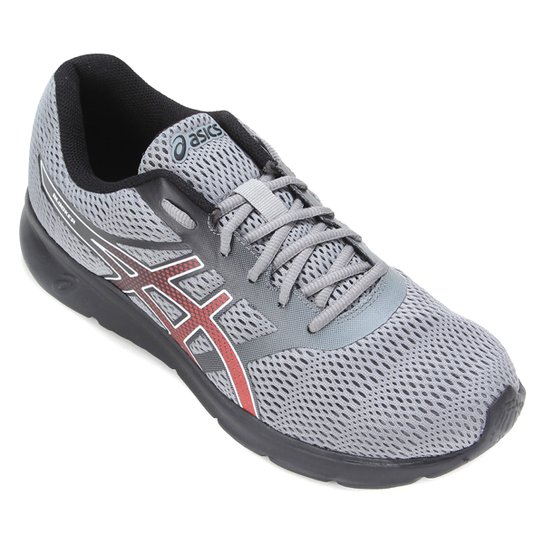 Tênis Asics Blocker Masculino - Cinza+Vermelho é ruim? Tênis Asics Blocker Masculino - Cinza+Vermelho é boa?