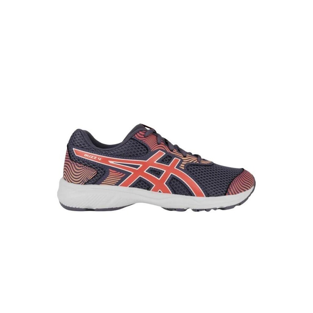 Tenis Asics Buzz 4 Roxo e Laranja - Infantil 35