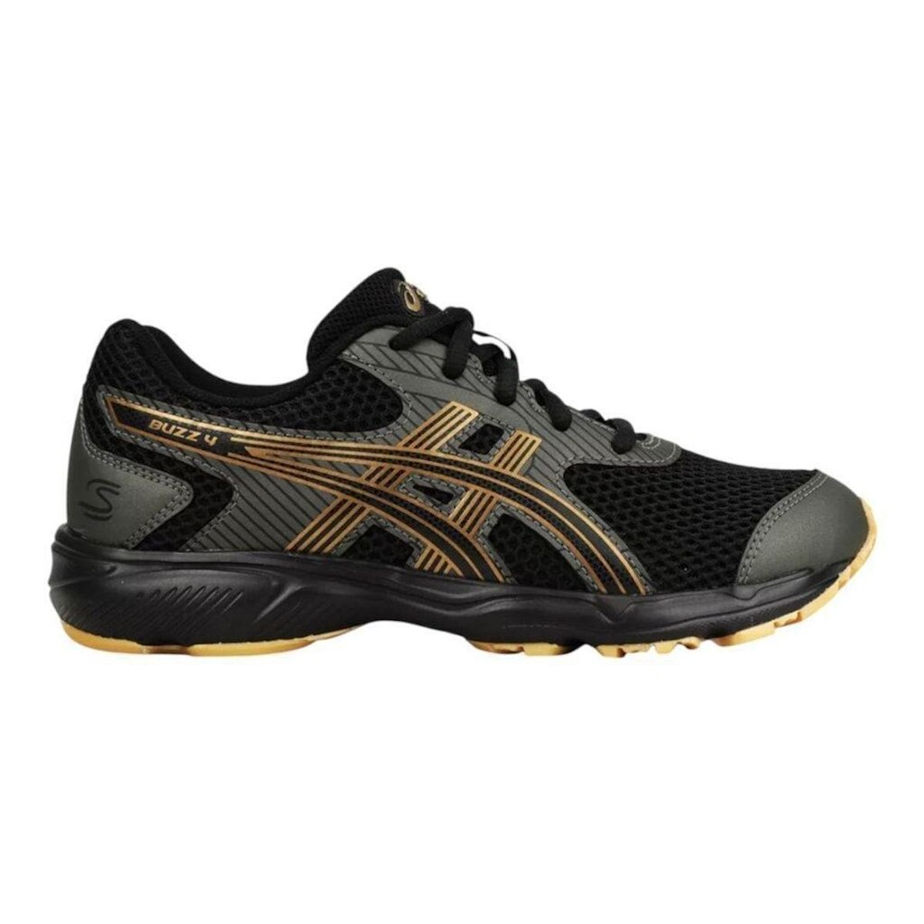Tênis Asics Buzz 4 Senna Infantil - Preto 32