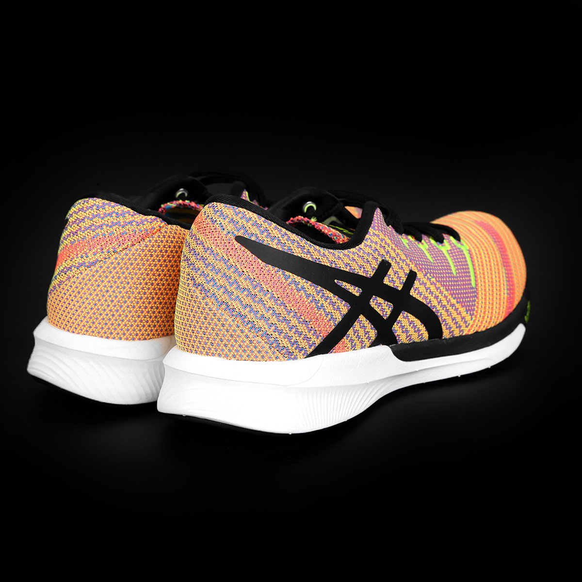 tênis asics fuzex knit feminino