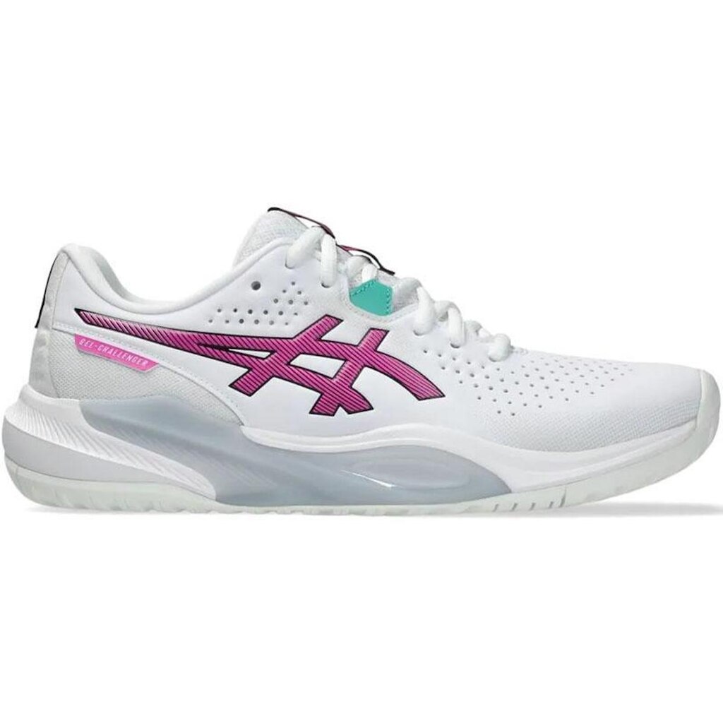 TÊNIS ASICS GEL CHALLENGER 15 BRANCO CEREJA MASCULINO