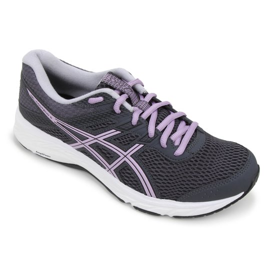 Tênis Asics Gel-Contend 6 Feminino - Cinza e Roxo é ruim? Tênis Asics Gel-Contend 6 Feminino - Cinza e Roxo é boa?