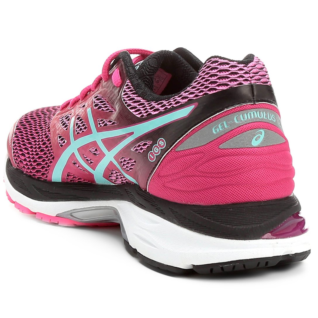 asics gel cumulus rosa