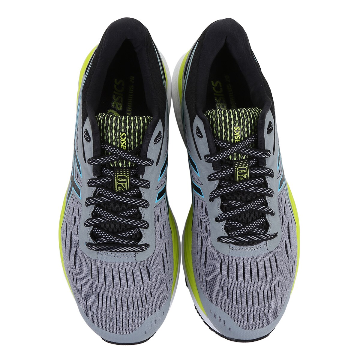 asics cumulus 20 cinza