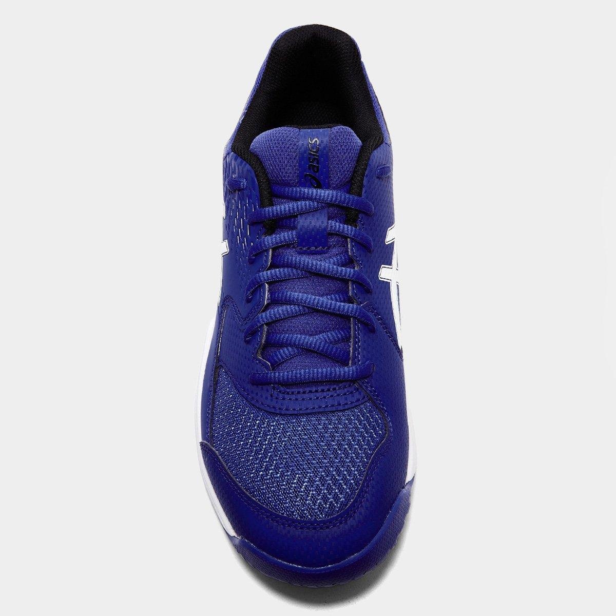 Tênis Asics Gel-Dedicate Masculino Azul Petróleo+Branco Netshoes