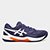 Tênis Asics Gel-Dedicate 8 Masculino - Marinho+Branco