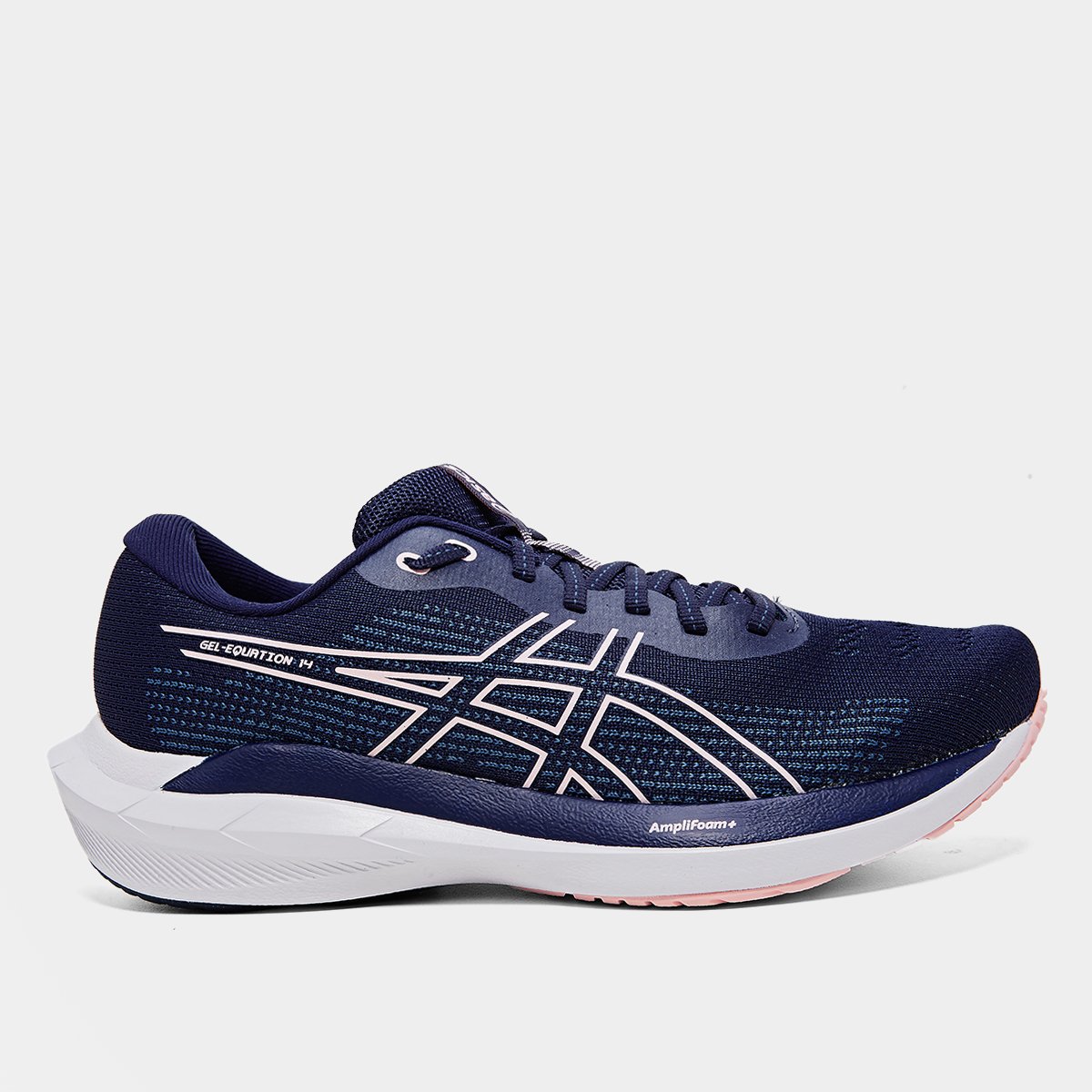Tênis Asics Gel-Equation 14 Feminino Marinho+Rosa Netshoes