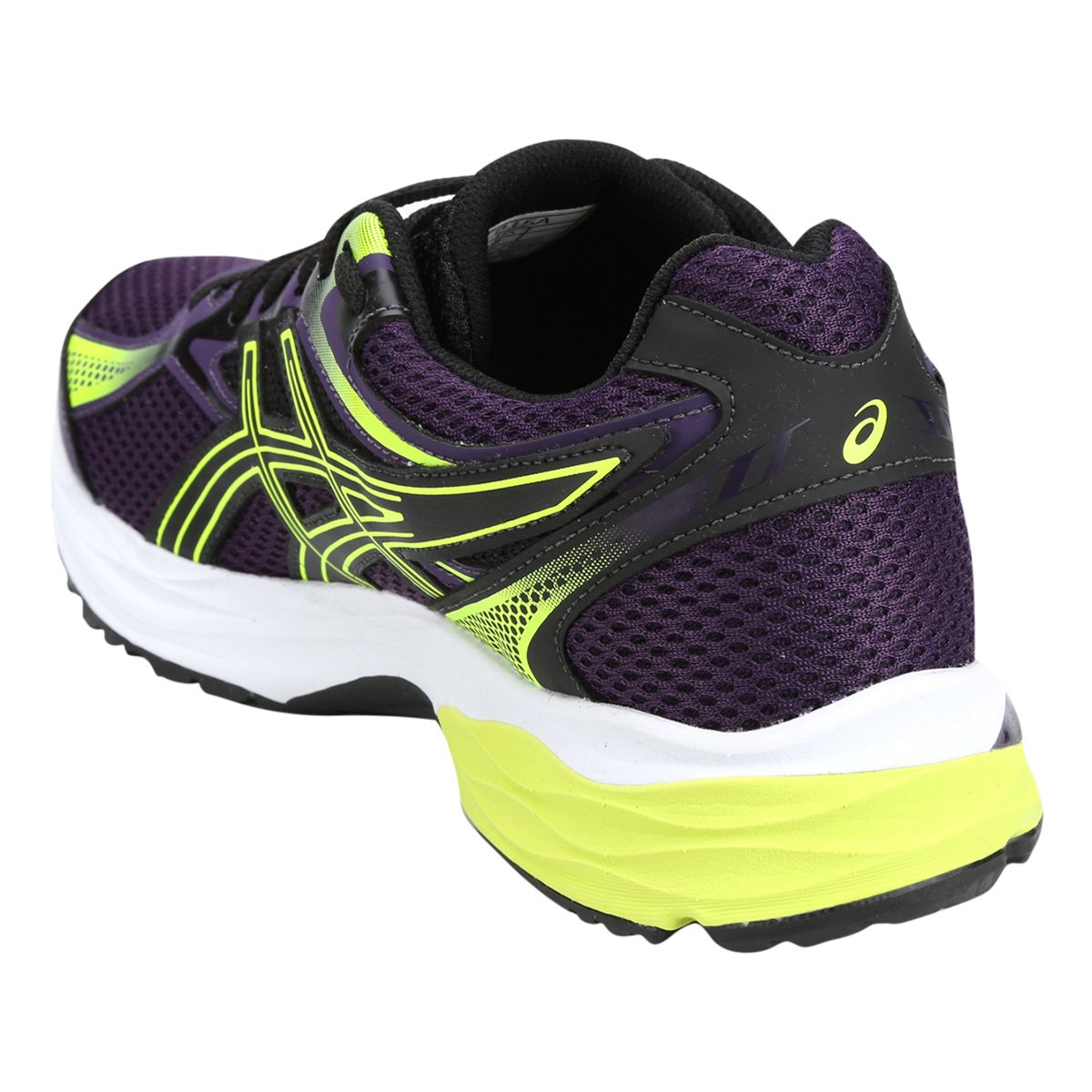 asics roxo e verde
