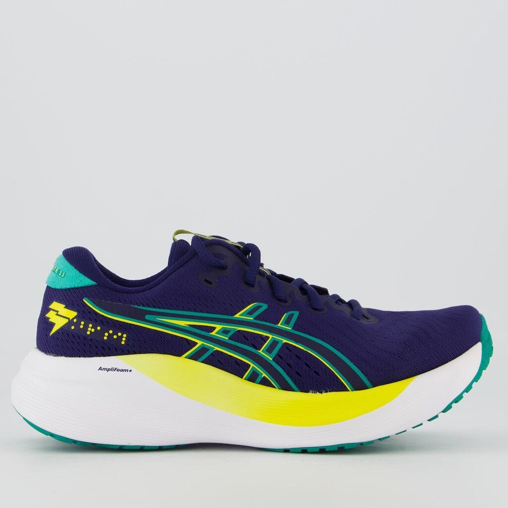 Tênis Asics Gel Excite 11 Feminino Marinho e Verde