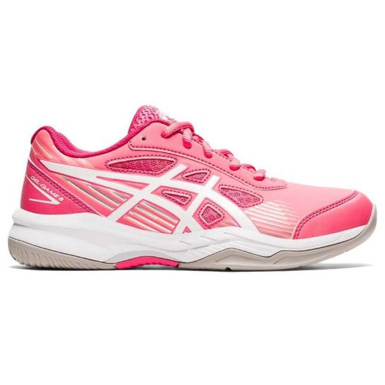 Tênis ASICS GEL-Game 8 GS - Infantil - Preto - Rosa