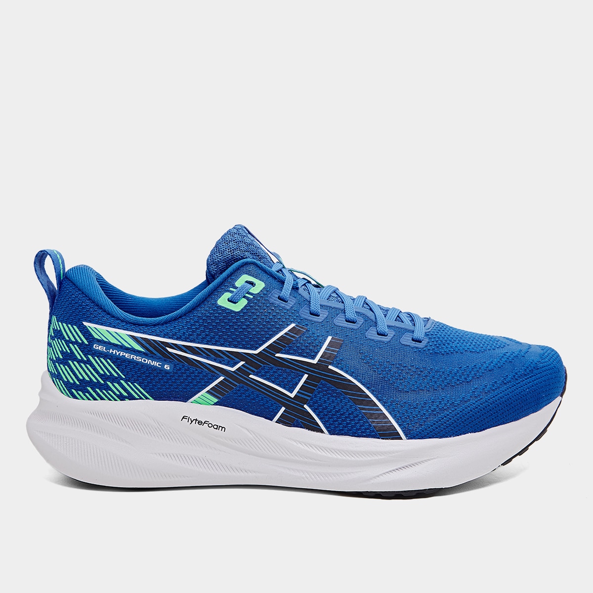 Tênis Asics Gel-Hypersonic 6 Masculino - Azul+Branco | Netshoes
