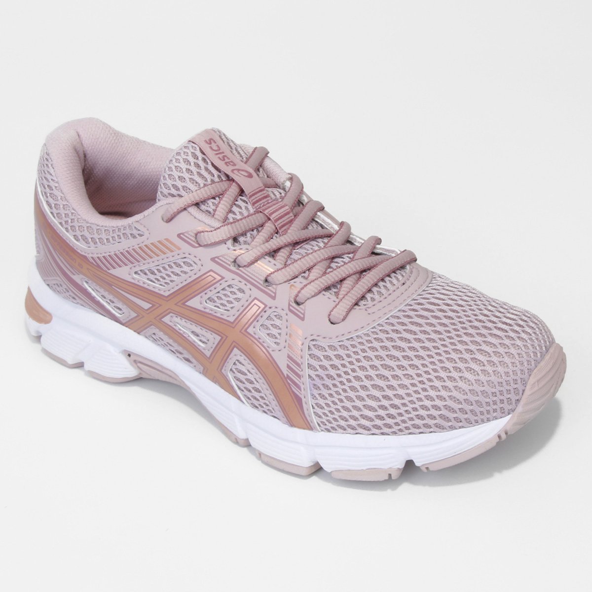 Tênis Asics Gel-Impression 10 Feminino - Rosa+Dourado | Netshoes