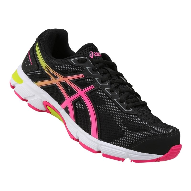 tenis asics preto com rosa tenis asics preto com rosa
